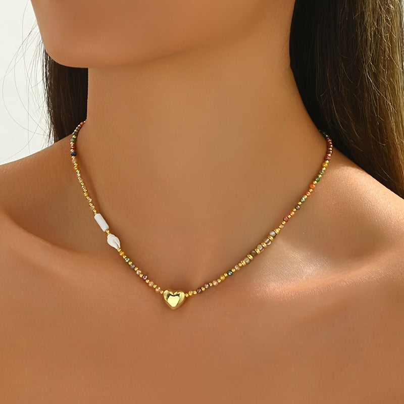 Fall in Love with Boho – Heart Pendant Necklace