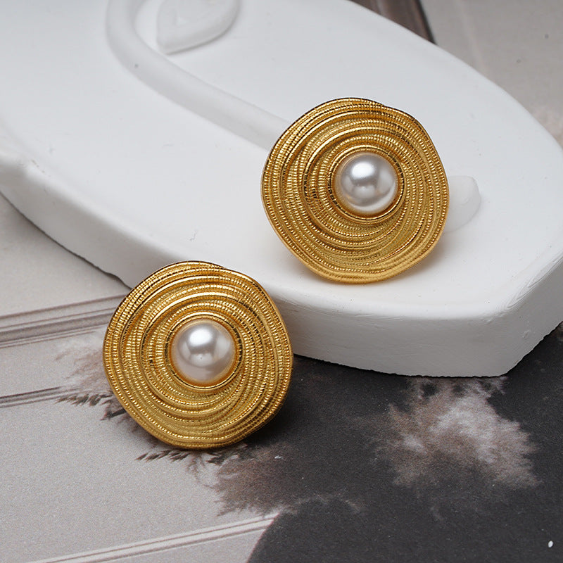 French Luxe Pearl Earrings
