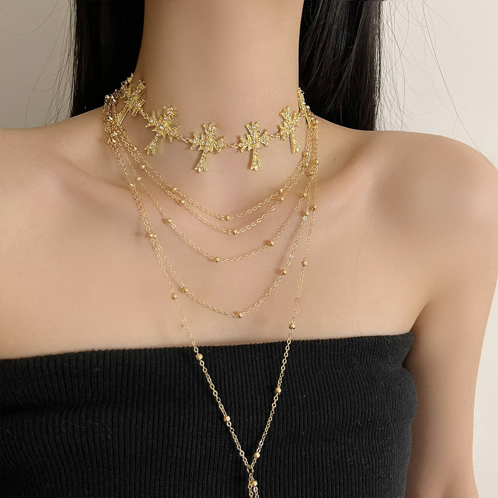 Véra Cross — Light Luxury Collarbone Necklace