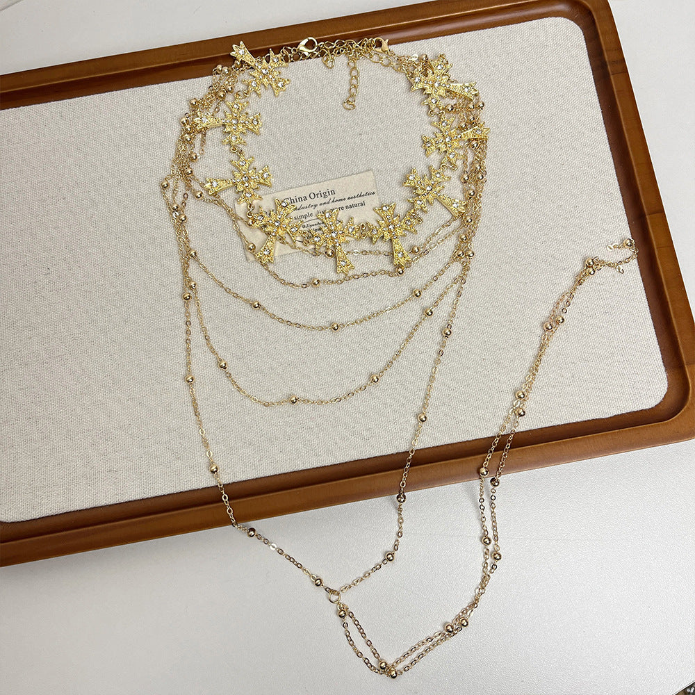 Véra Cross — Light Luxury Collarbone Necklace