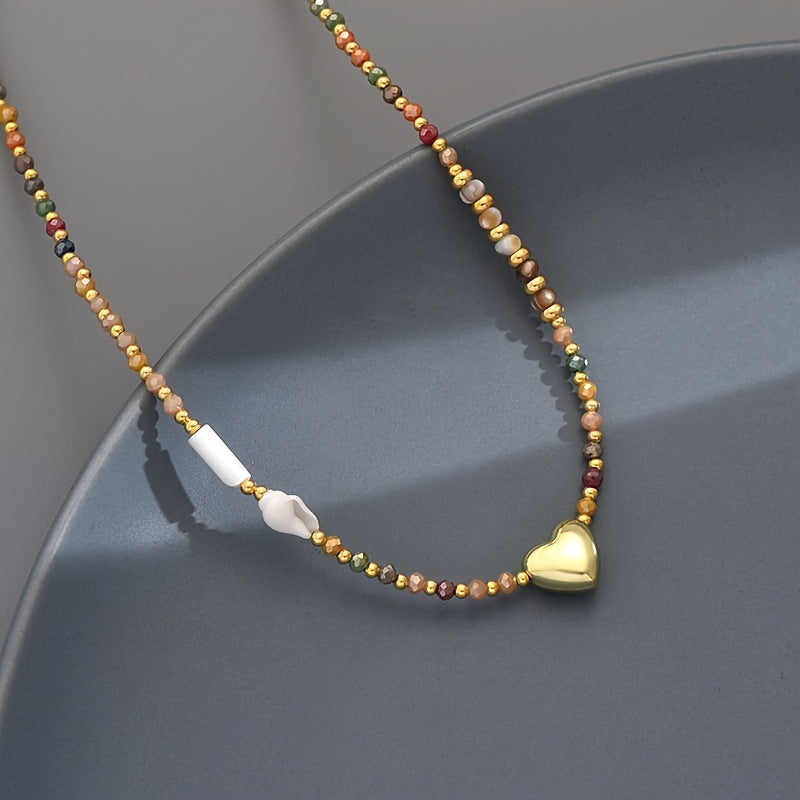 Fall in Love with Boho – Heart Pendant Necklace