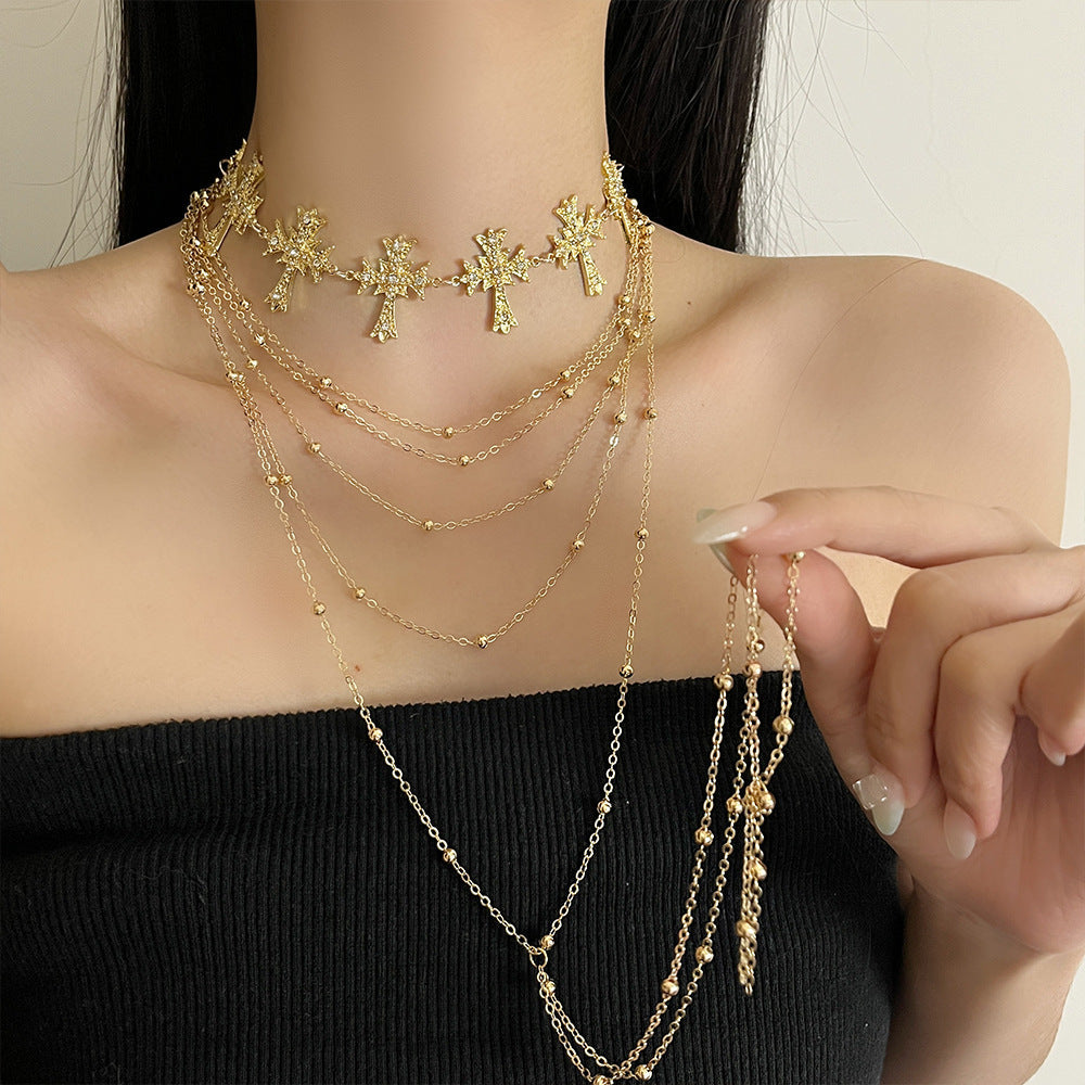 Véra Cross — Light Luxury Collarbone Necklace