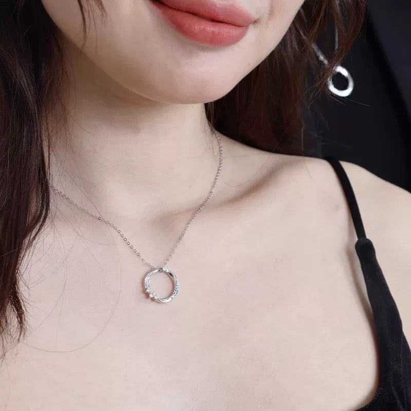 Heart Fireworks Couple Necklace – Luminescent Magnetic Pendant