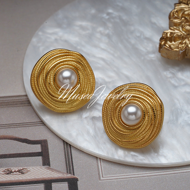 French Luxe Pearl Earrings