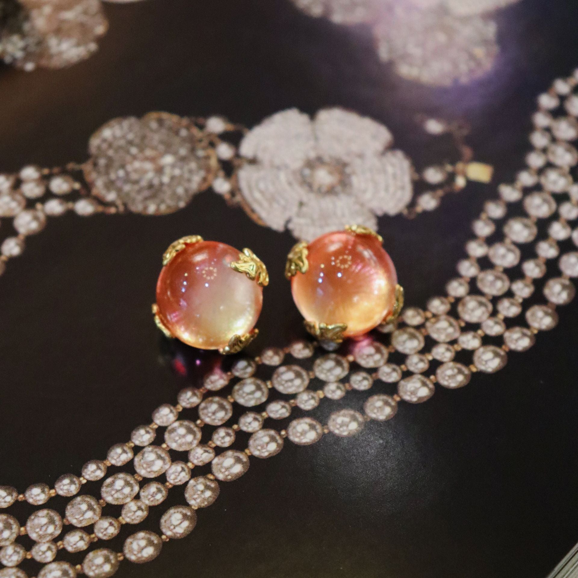 Vintage Austrian Crystal Glass Set – Bracelet/Earrings
