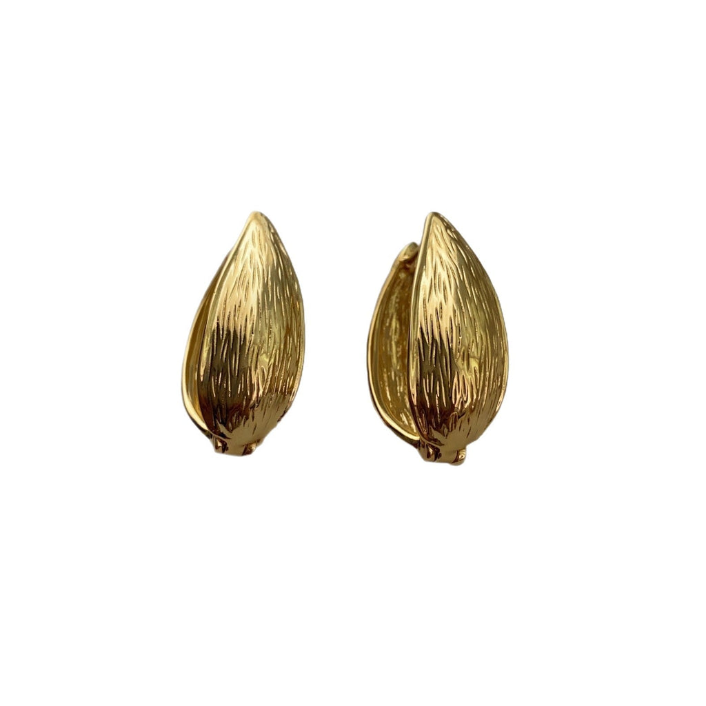 High-End Flower Bud Stud Earrings