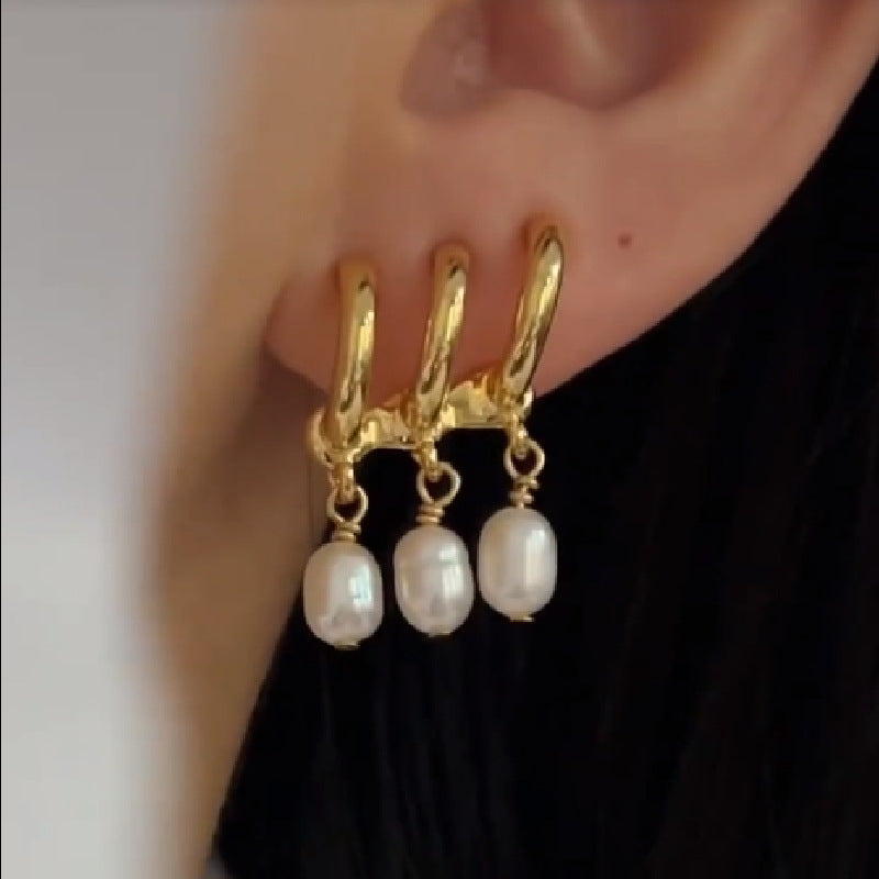 Palace-Inspired Vintage Earrings