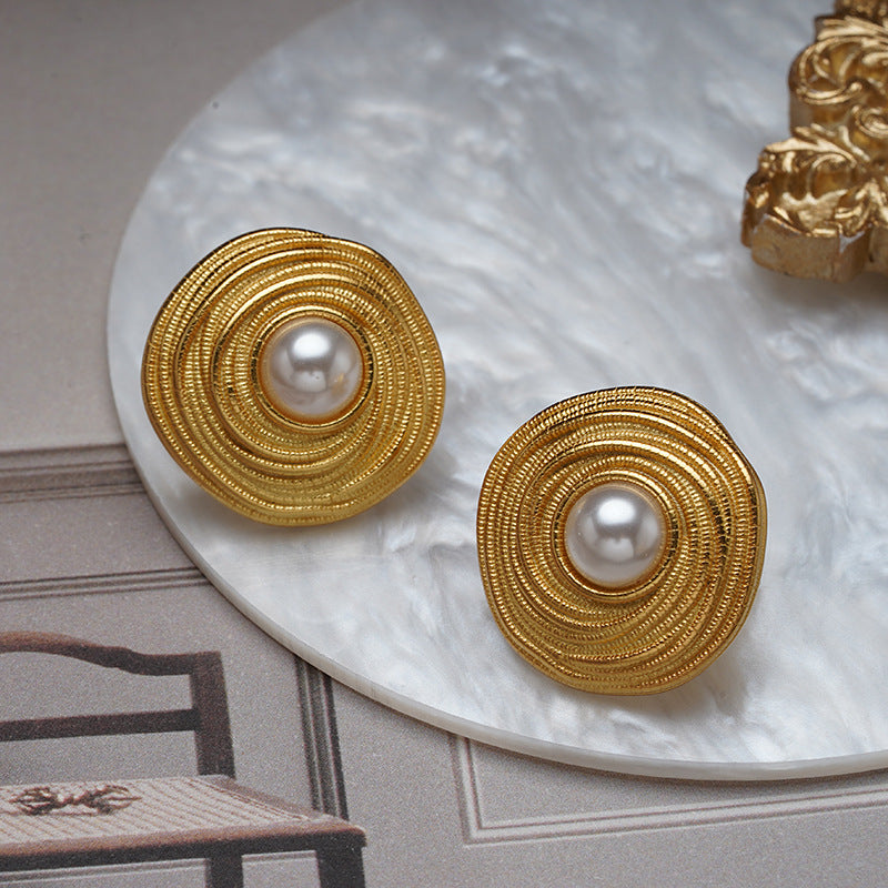 French Luxe Pearl Earrings