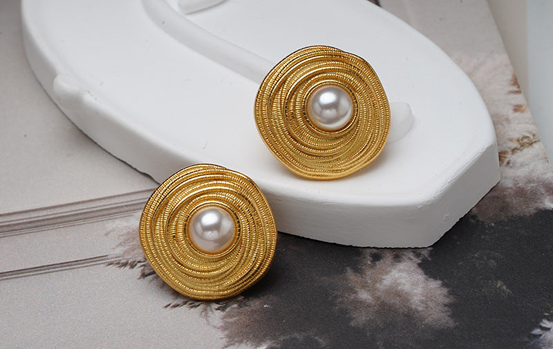 French Luxe Pearl Earrings